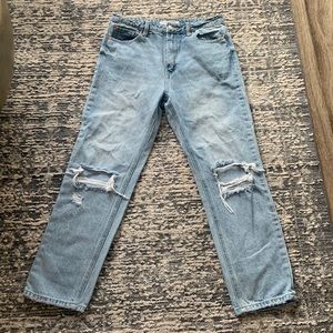 TNR Light Wash Mom Jeans - size 28